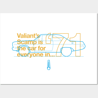 71 Scamp (Valiant) - The Car for Everyone Posters and Art